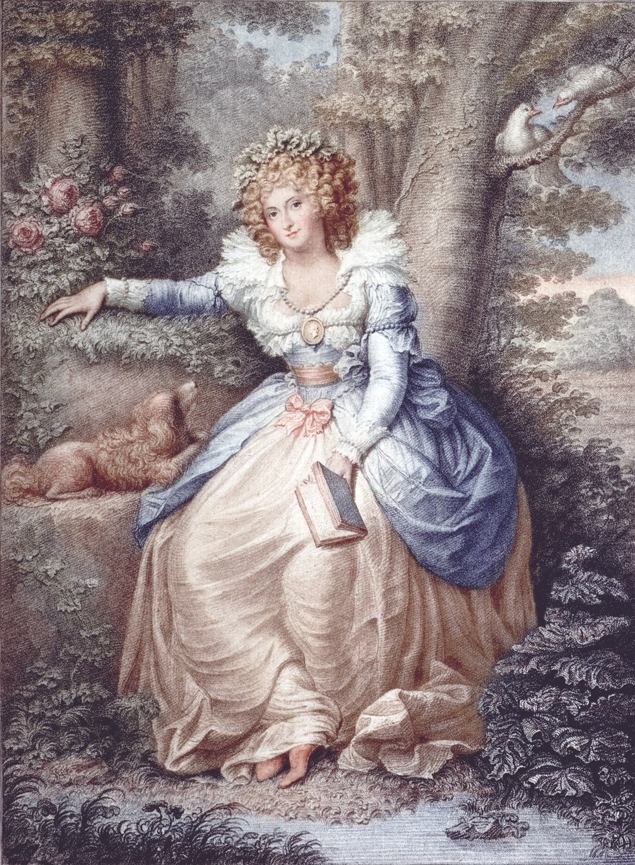 Sig.ra Fitzherbert, inciso e pub. da Jean Conde, 1792 da Richard Cosway