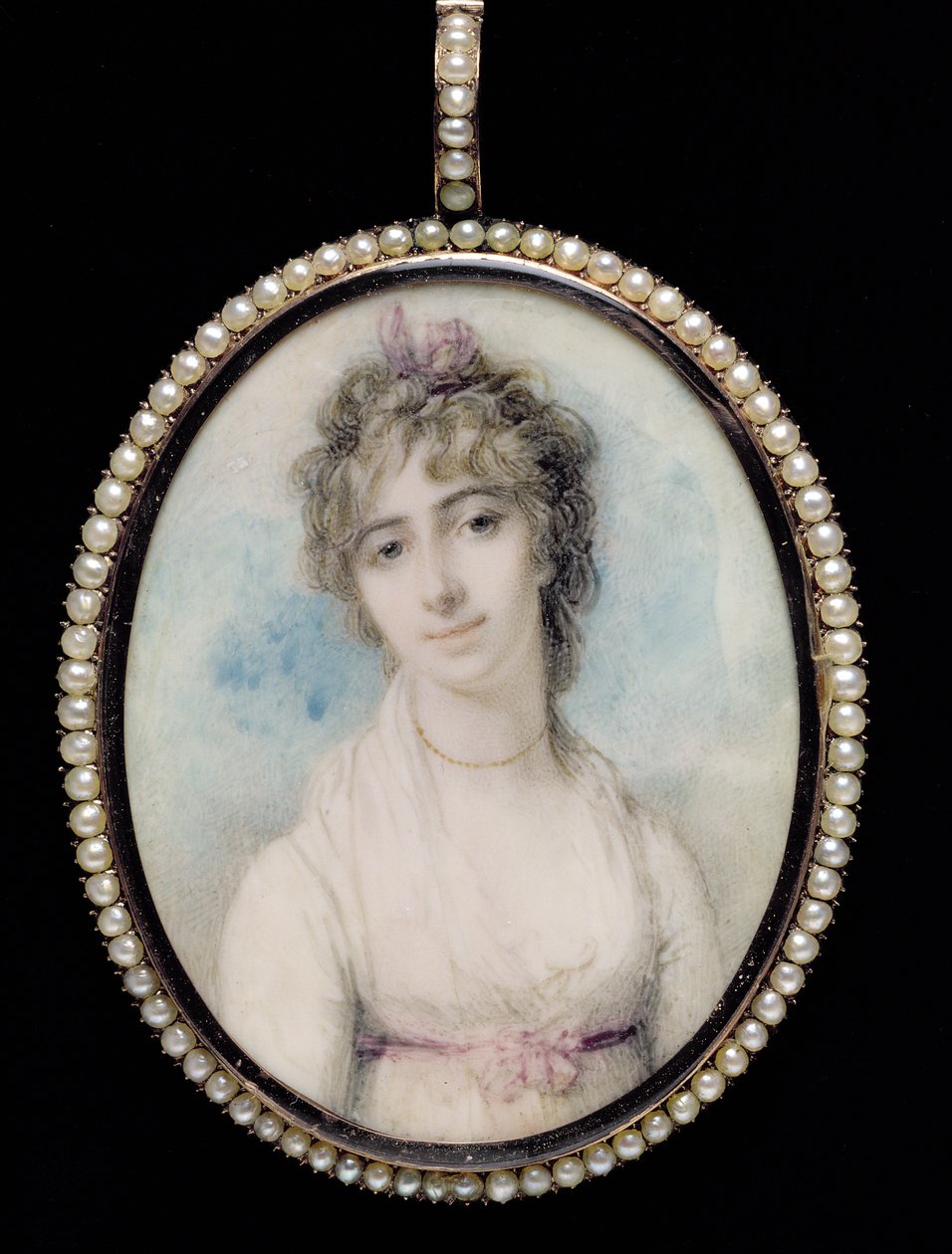 Ritratto in miniatura di Mrs Arbuthnot, prima moglie di Charles Arbuthnot, 1796 da Richard Cosway