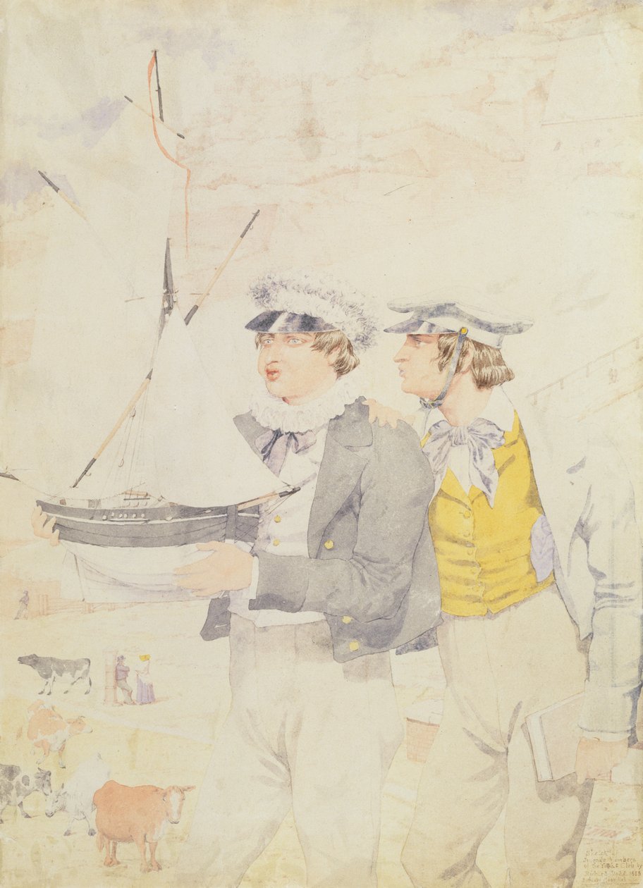 Giovani membri del Yacht Club, 1853 da Richard Dadd