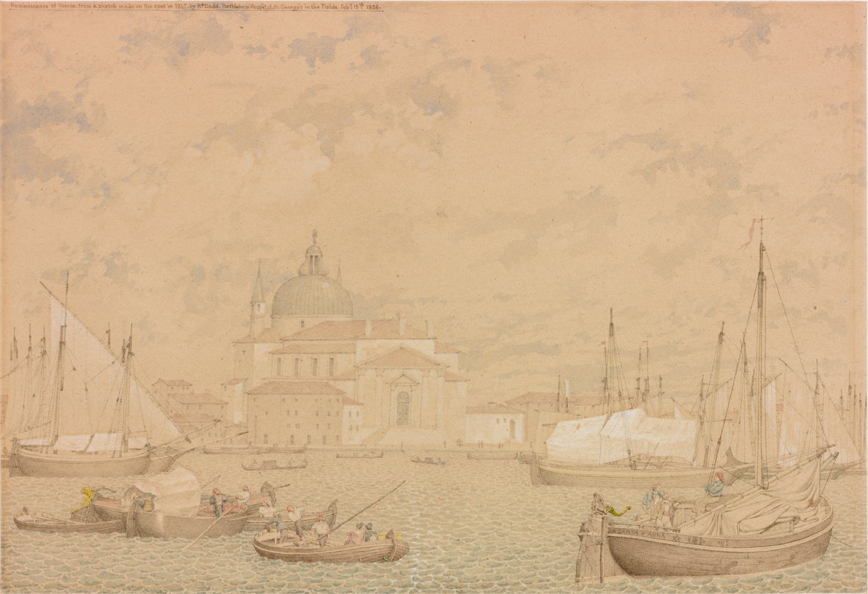 Rimembranza di Venezia da uno Schizzo Fatto sul Posto nel 1842, 1858 da Richard Dadd
