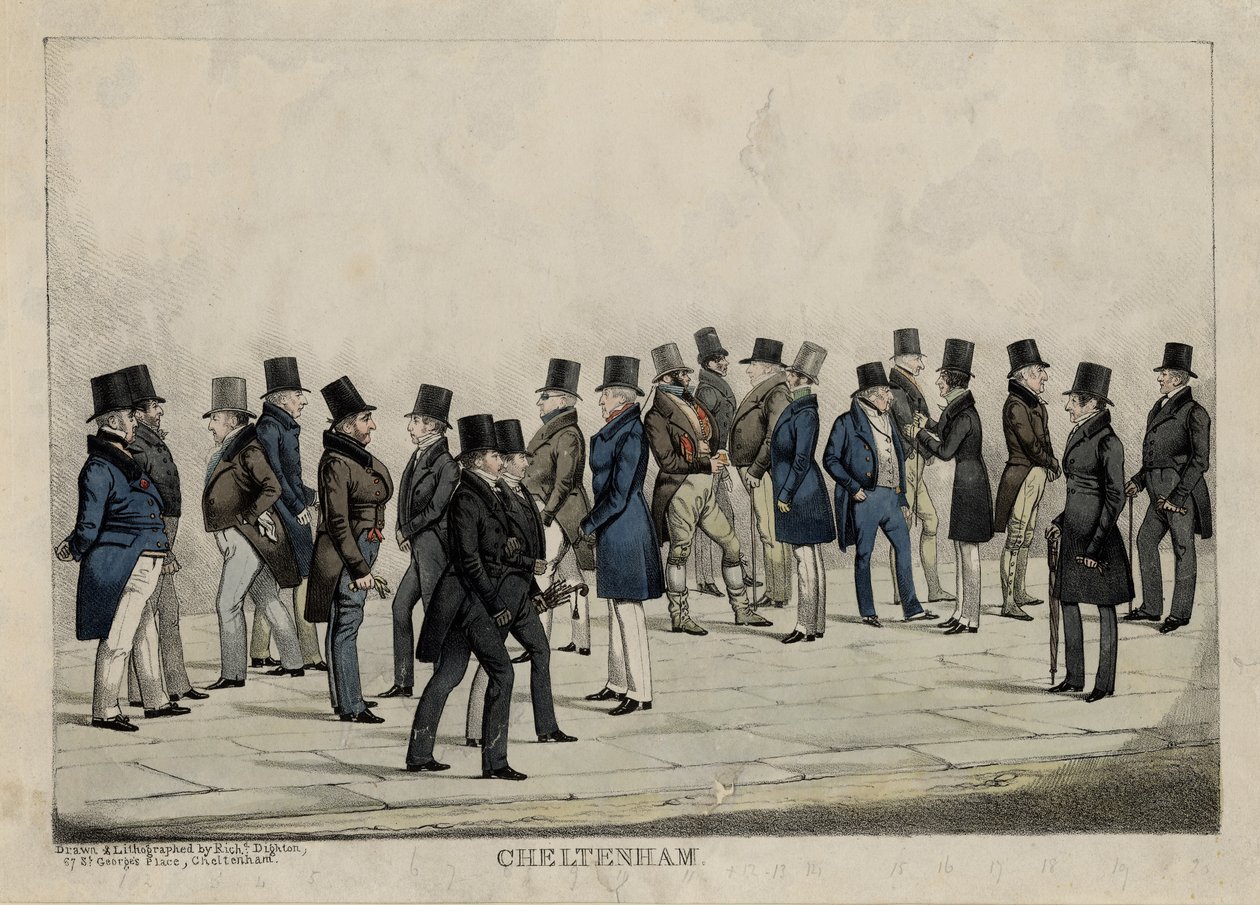 Cheltenham, c.1840 da Richard Dighton