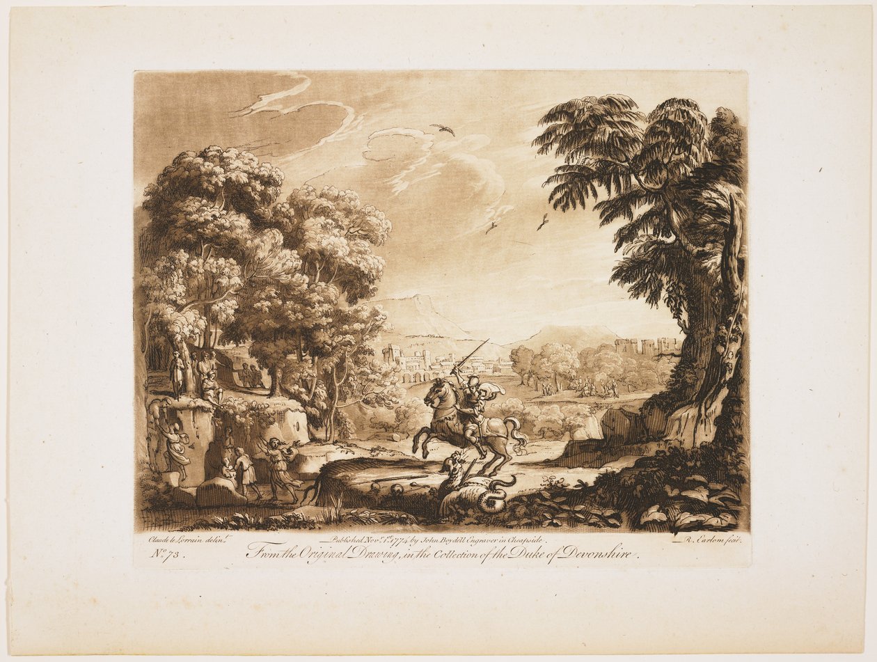 Tavola n. 73 da Liber Veritatis da Richard Earlom