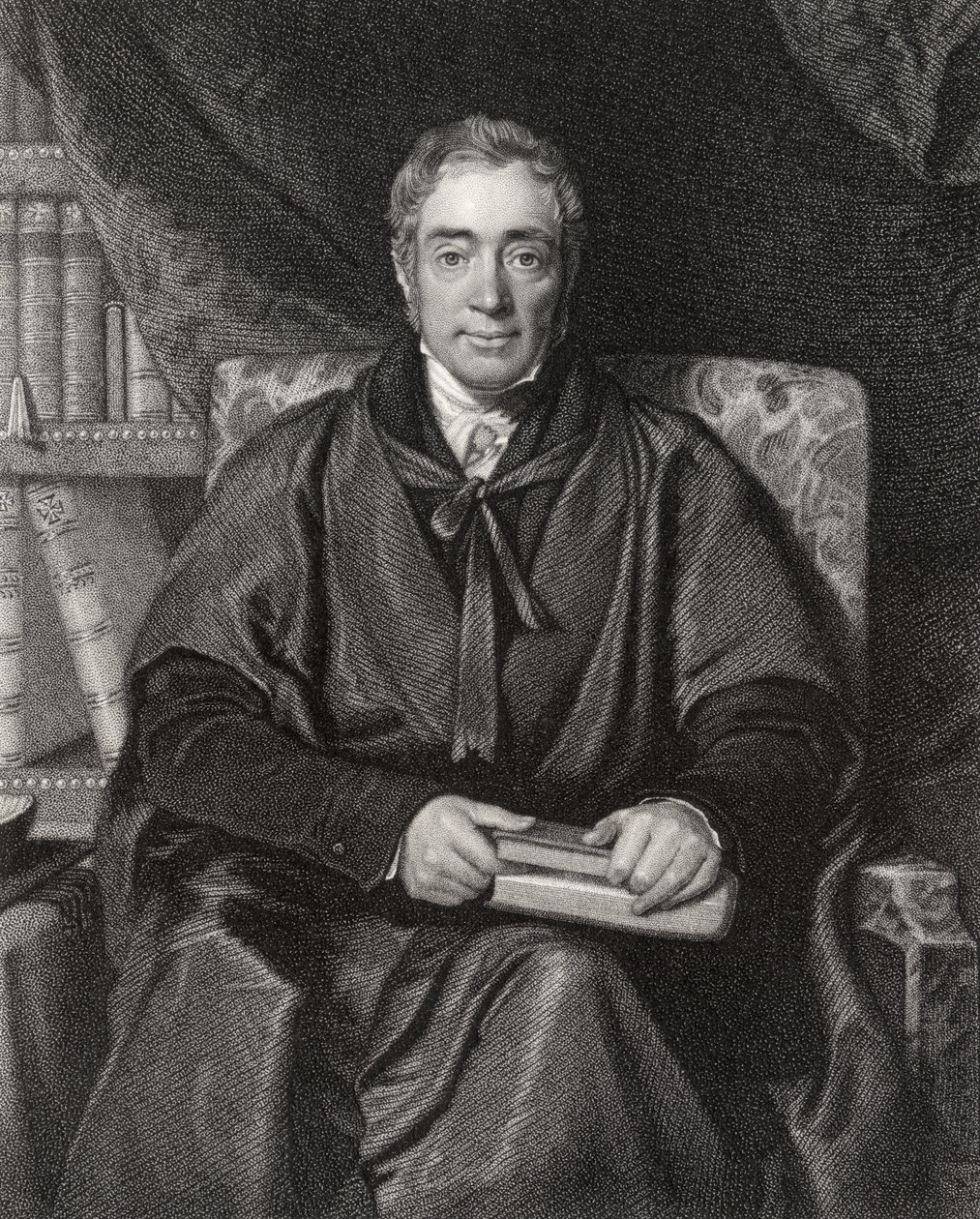 Rev. Samuel Lee, inciso da William Thomas Fry (1789-1843) da 