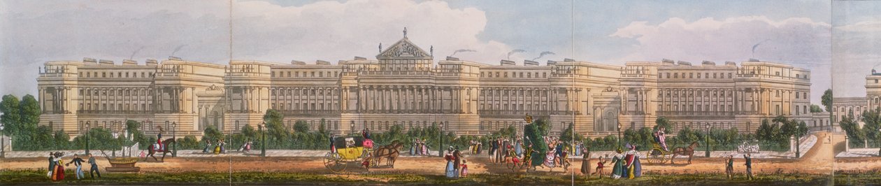 Cumberland Terrace, (dettaglio) da Richard Morris
