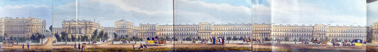 Cumberland Villas e Chester Terrace, (dettaglio) da Richard Morris