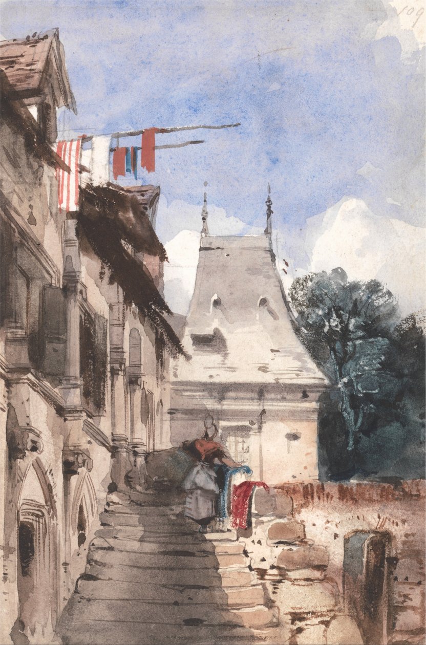 Abbazia di St-Amand, Rouen da Richard Parkes Bonington