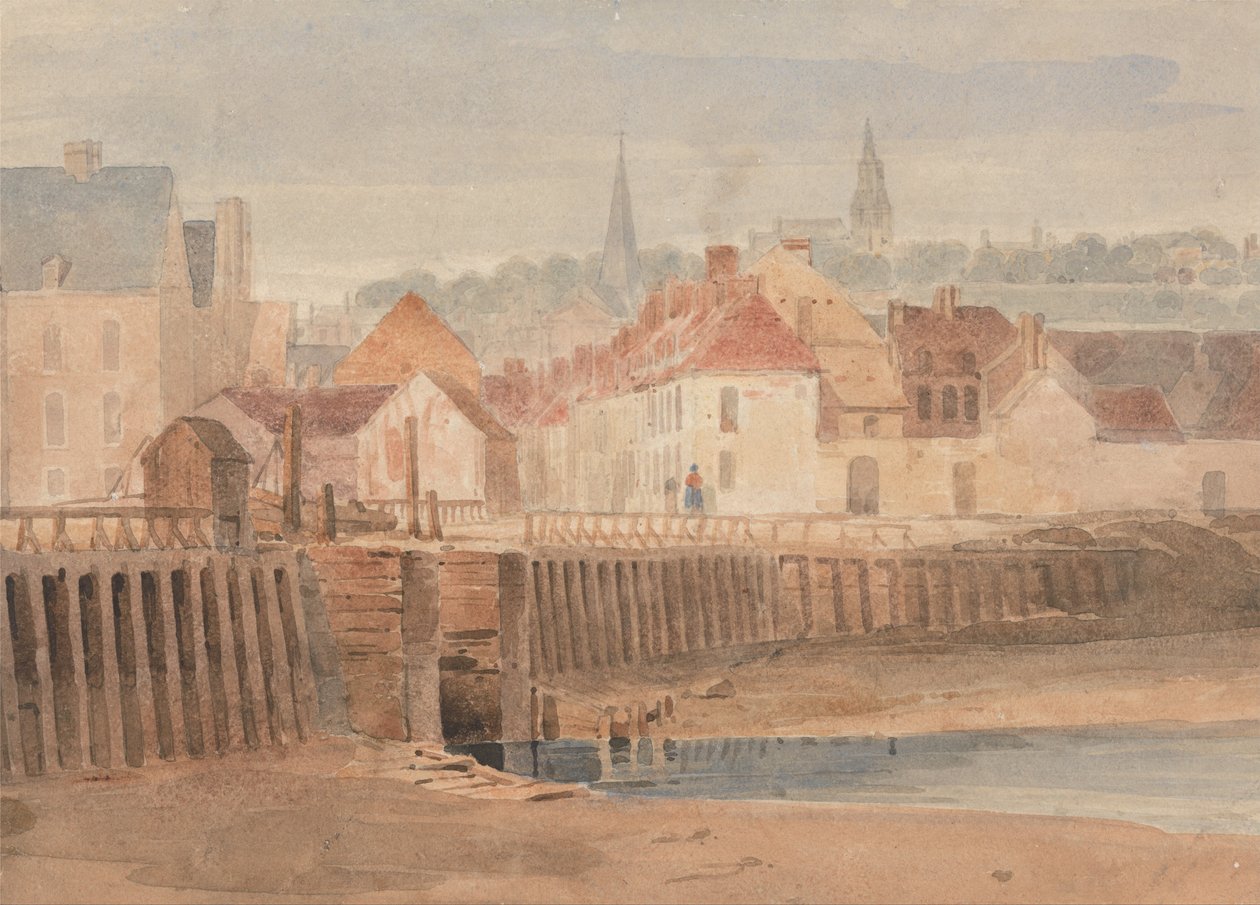 Porto di Boulogne da Richard Parkes Bonington