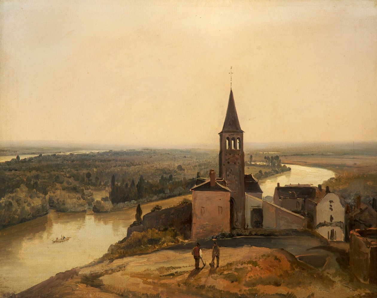 Vicino a Rouen, 1817-28 da Richard Parkes Bonington