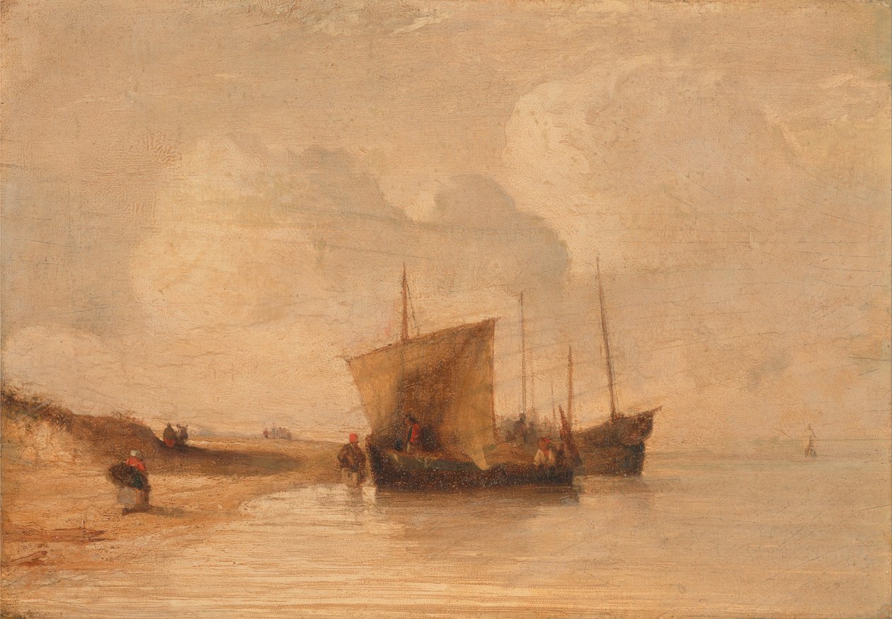Costa della Normandia da Richard Parkes Bonington