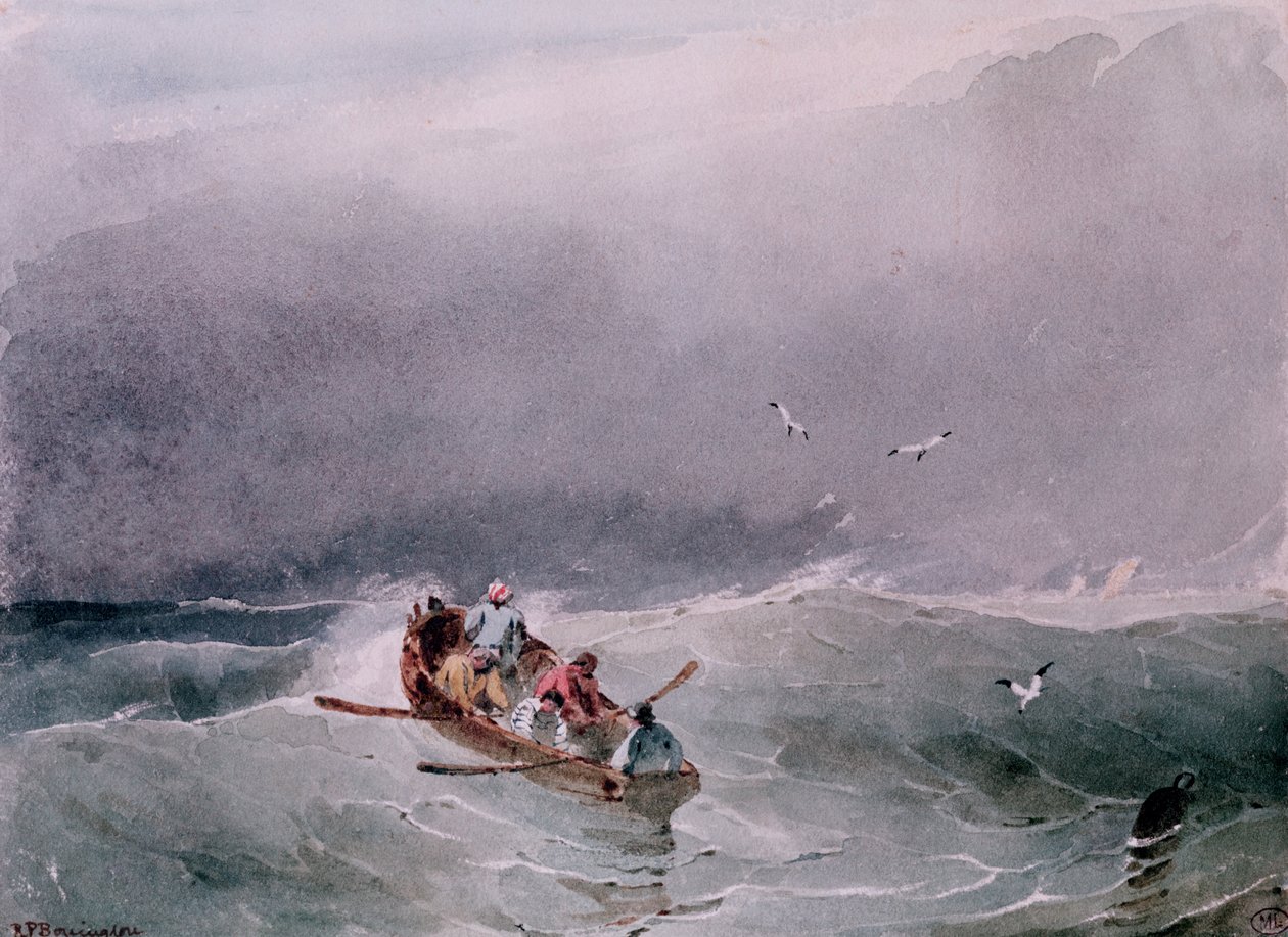 Paesaggio marino da Richard Parkes Bonington