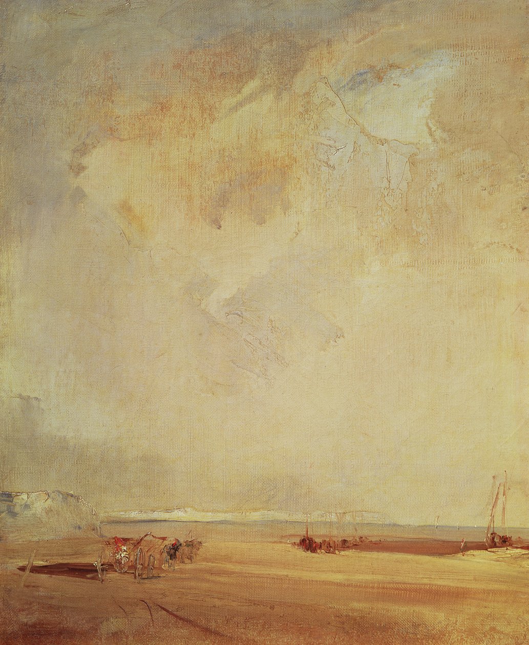 Veduta della costa della Normandia da Richard Parkes Bonington