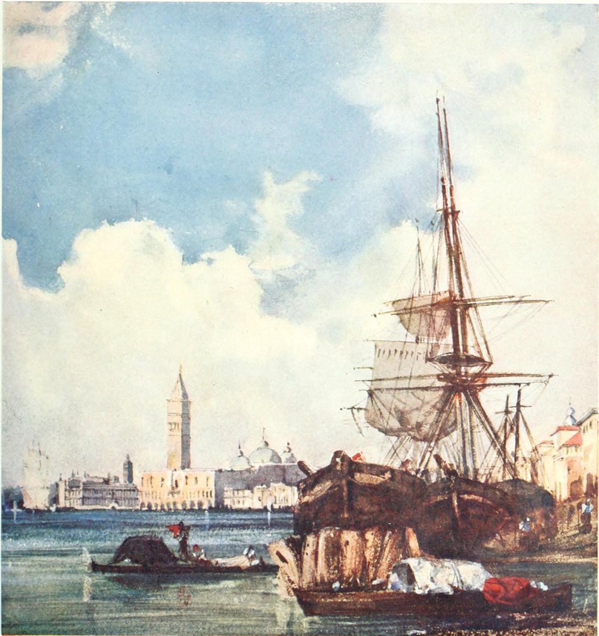 Veduta di Venezia da Richard Parkes Bonington