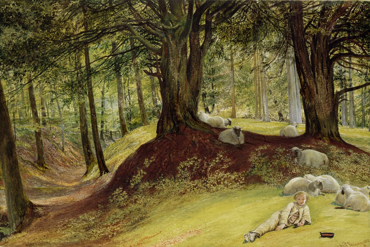 Boschi di Parkhurst, Abinger, Surrey da Richard Redgrave