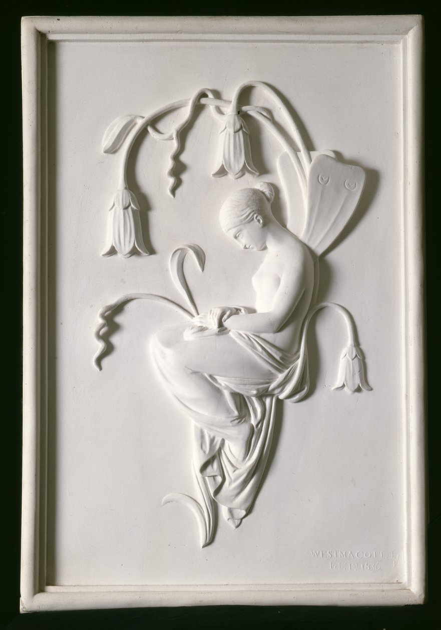 Campanula, una silfide, 1836 da Richard Westmacott