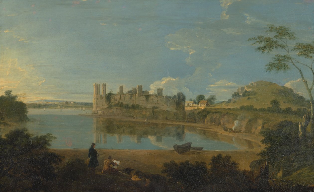 Castello di Caernarvon da Richard Wilson