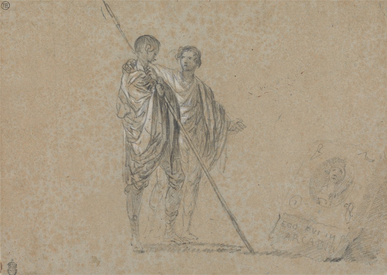 Studio di figure per una vista della Campagna da Richard Wilson
