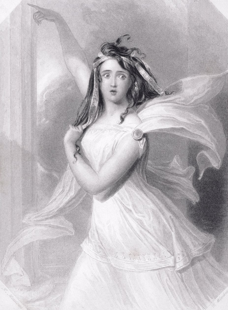 Cassandra, Figlia di Priamo, c.1845 da Richard Woodman