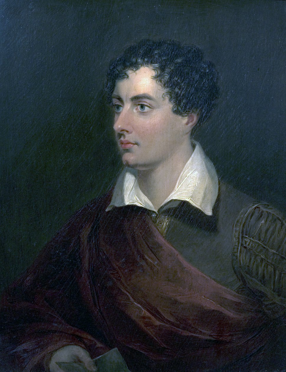 6° Lord Byron, c.1825 da Richard attr. to Westall