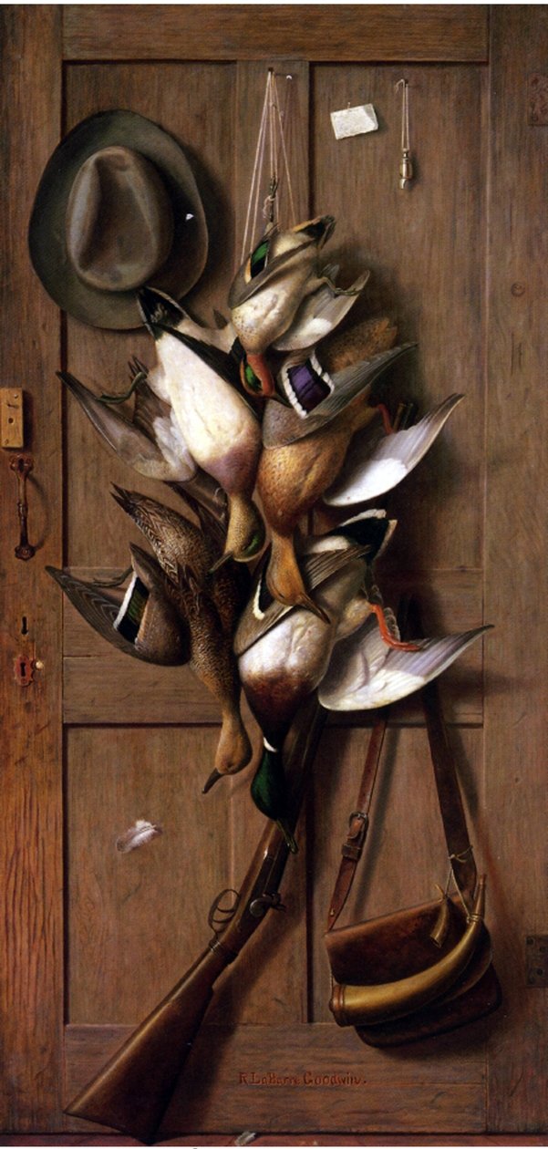 Anatre: la porta della cabina di Theodore Roosevelt, 1905 da Richard la Barre Goodwin