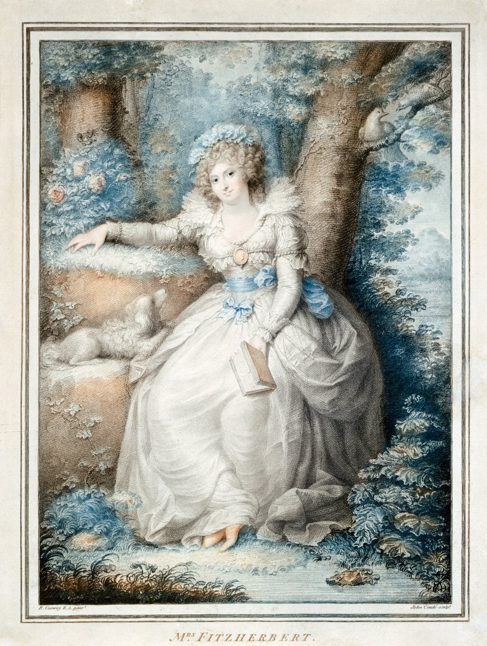 Mrs Fitzherbert da Richard (after) Cosway