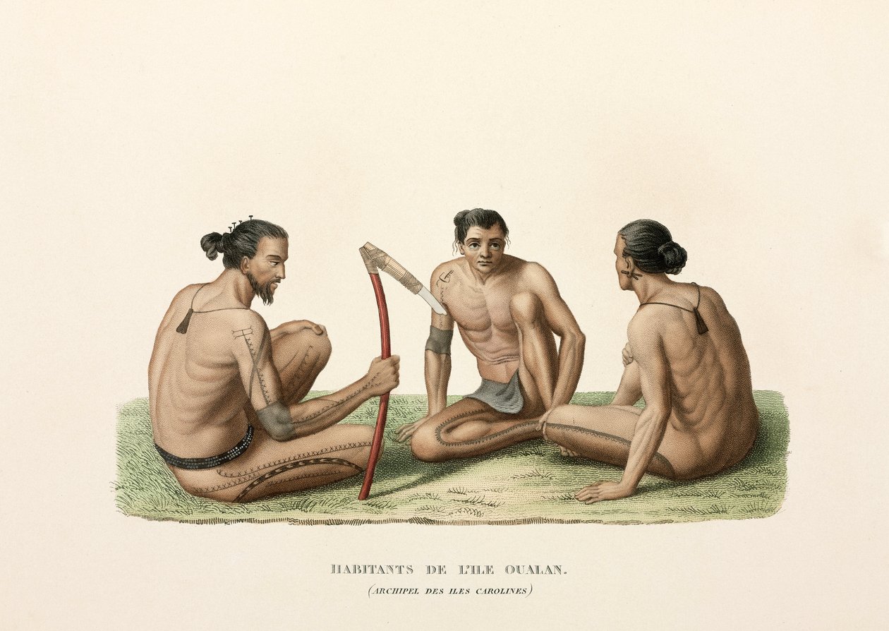 Uomini delle Isole Caroline da John Pardon