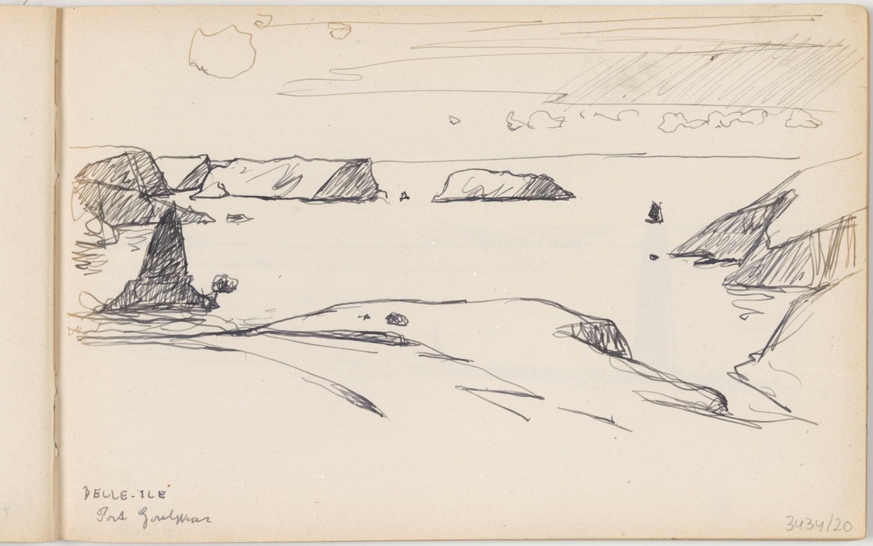 Belle-Île-en-Mer, Port Goulphar da Richard Baseleer