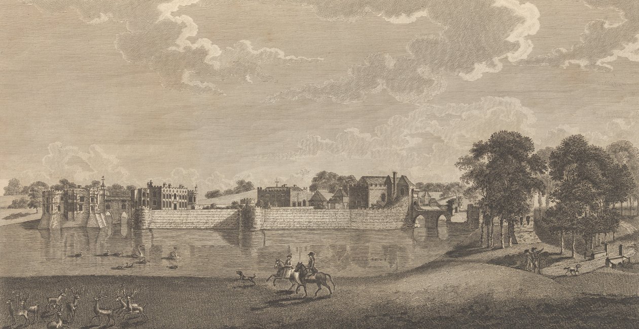 Castello di Leeds, nella contea di Kent, da Edward Hasted