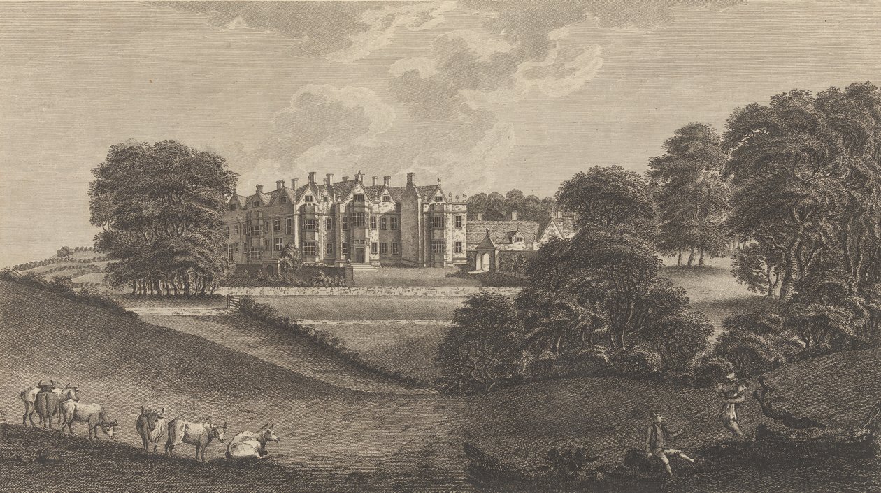 Somerhill, vicino a Tunbridge, nella contea di Kent, da The History and... di Edward Hasted da Richard Bernard Godfrey