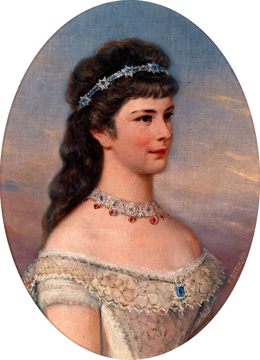 Ritratto di Elisabetta di Wittelsbach, imperatrice d