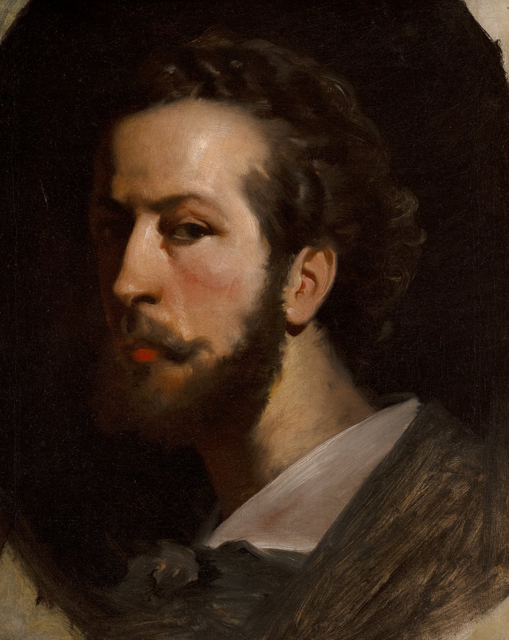 Frederic Leighton, 1860 circa (olio su tela) da Richard Buckner