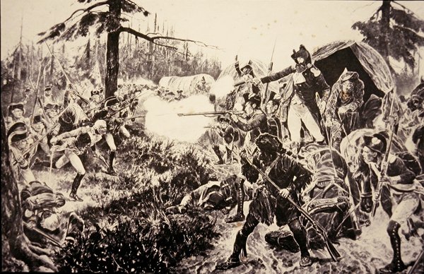 Battaglia di Brandywine da Richard Caton (after) Woodville