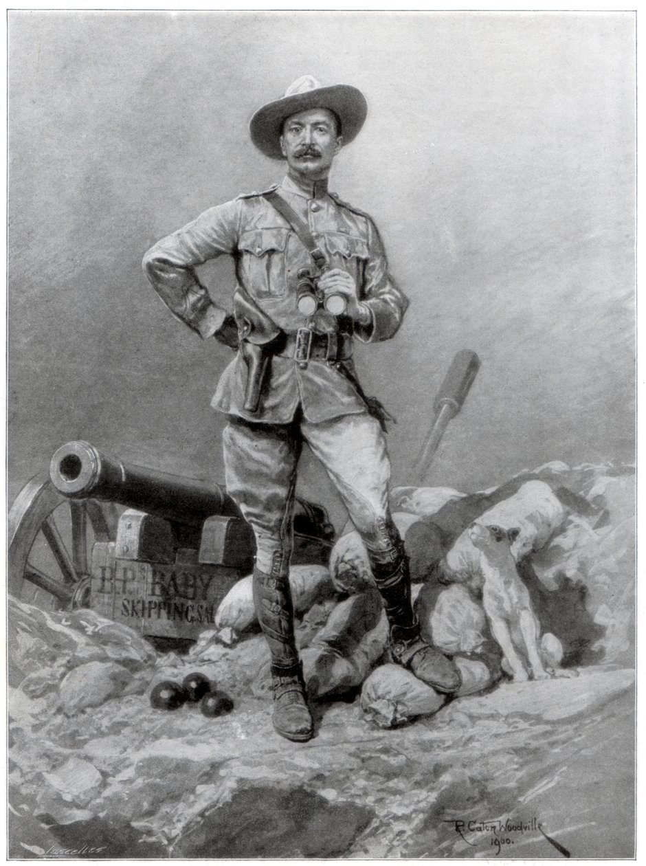 Maggior Generale Robert Baden Powell 1857-1941, 1900 da Richard Caton II Woodville
