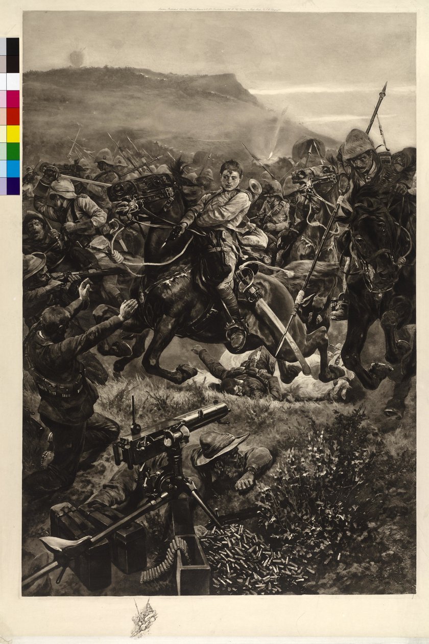 Attacco di cavalleria da Richard Caton Woodville