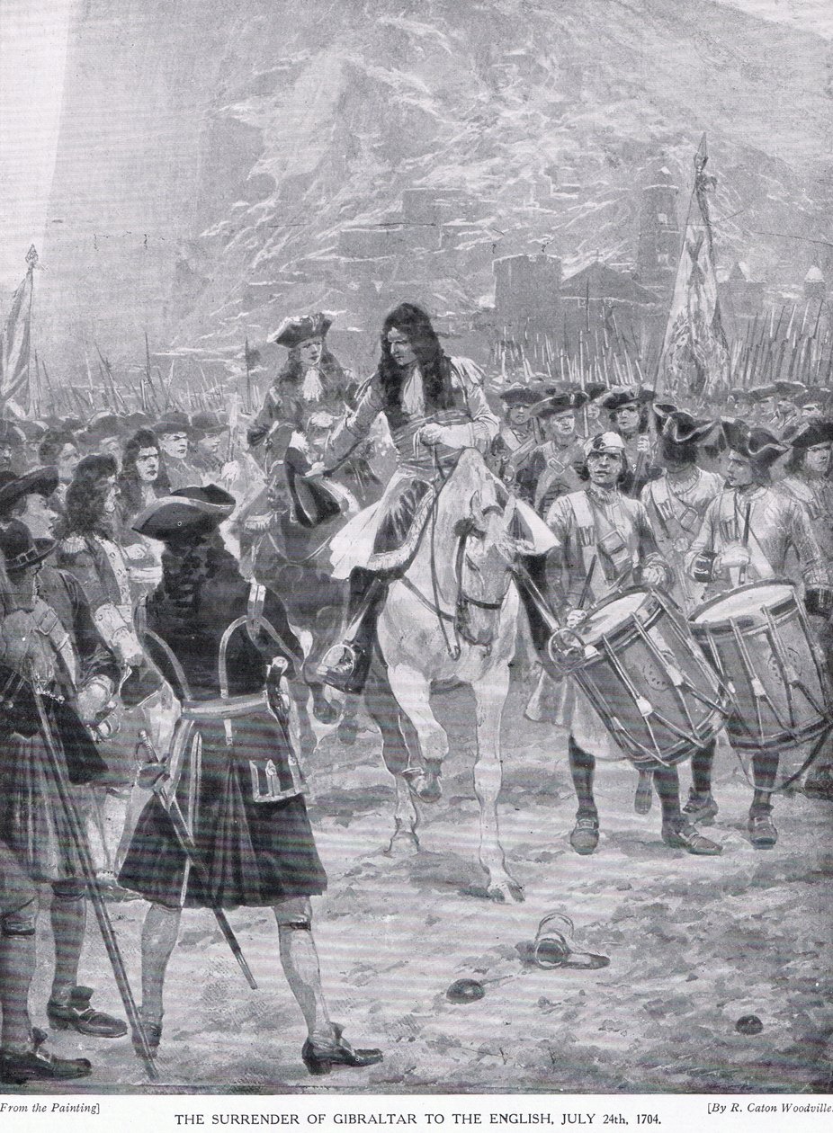 La resa di Gibilterra da Richard Caton Woodville