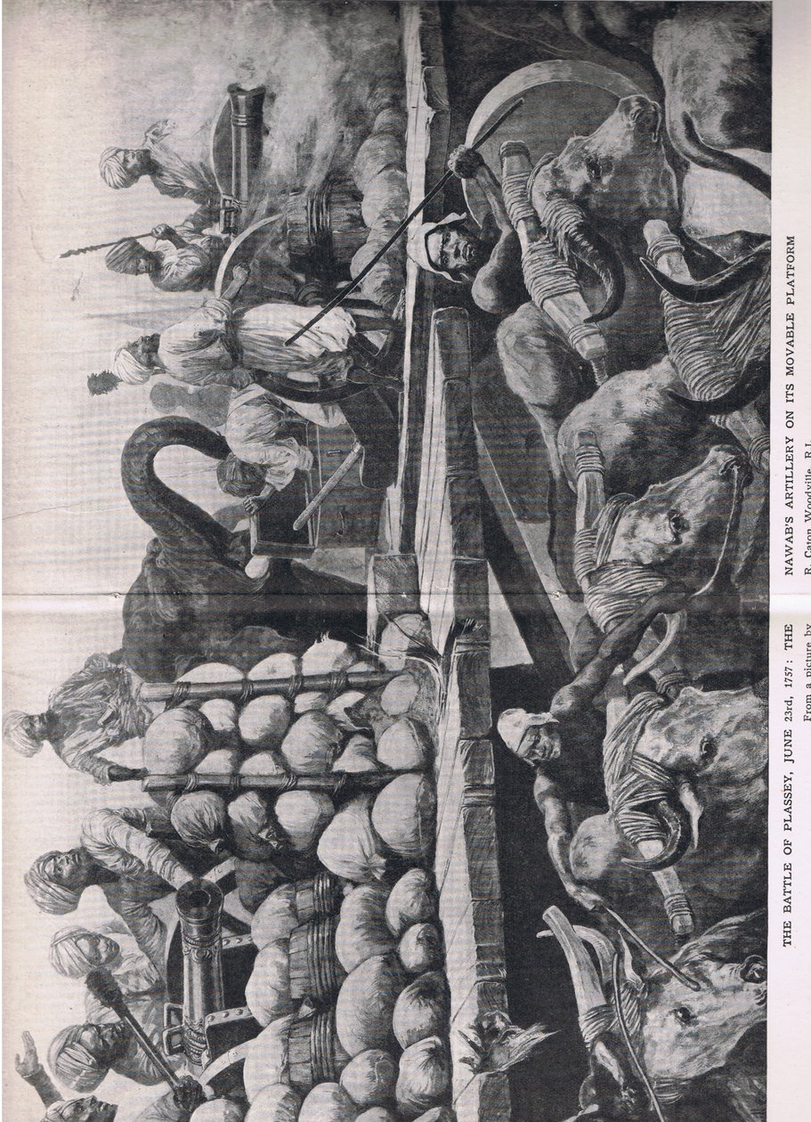 La battaglia di Plessey 23 giugno 1757: L