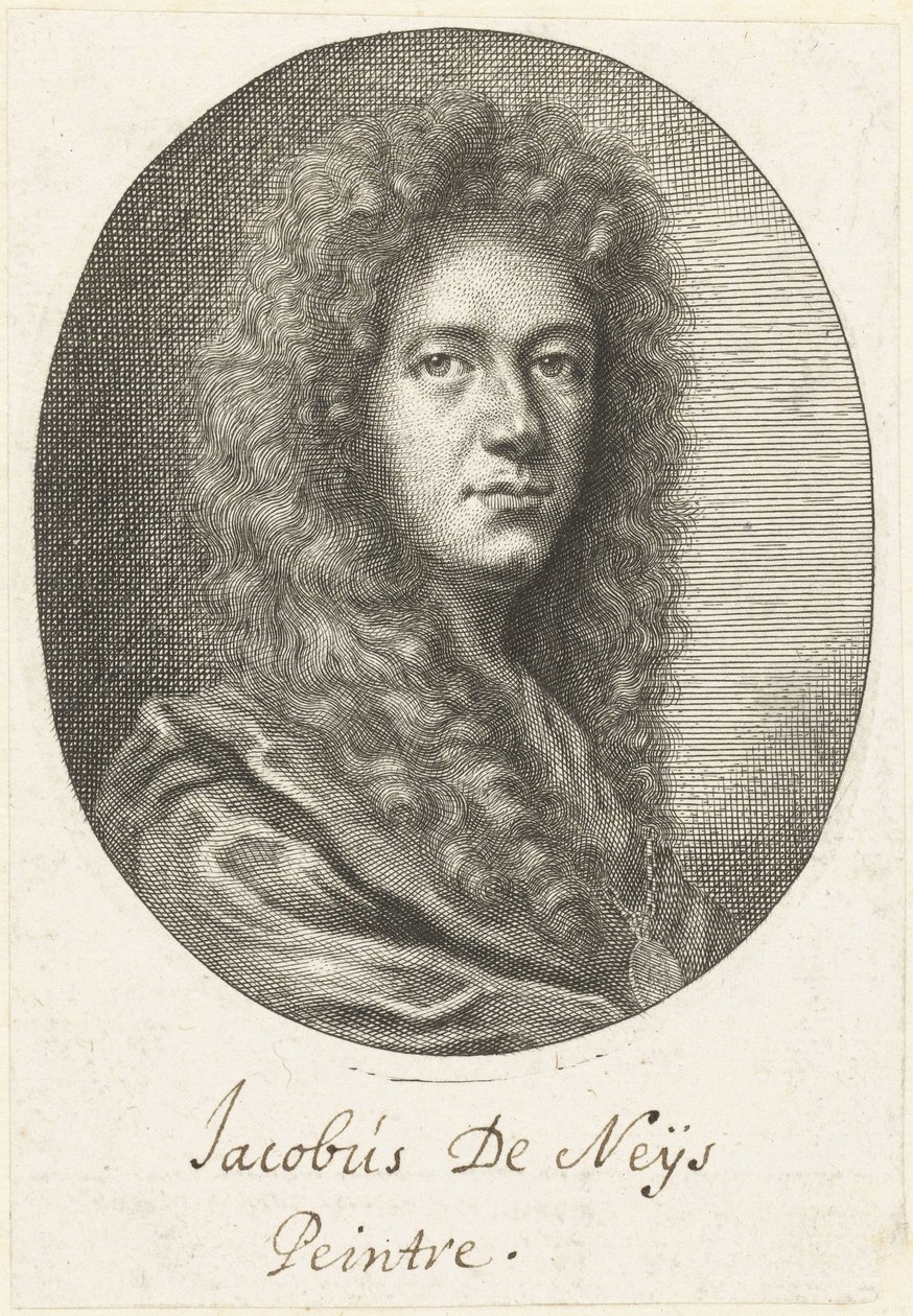 Ritratto del pittore Jacob Denys da Richard Collin