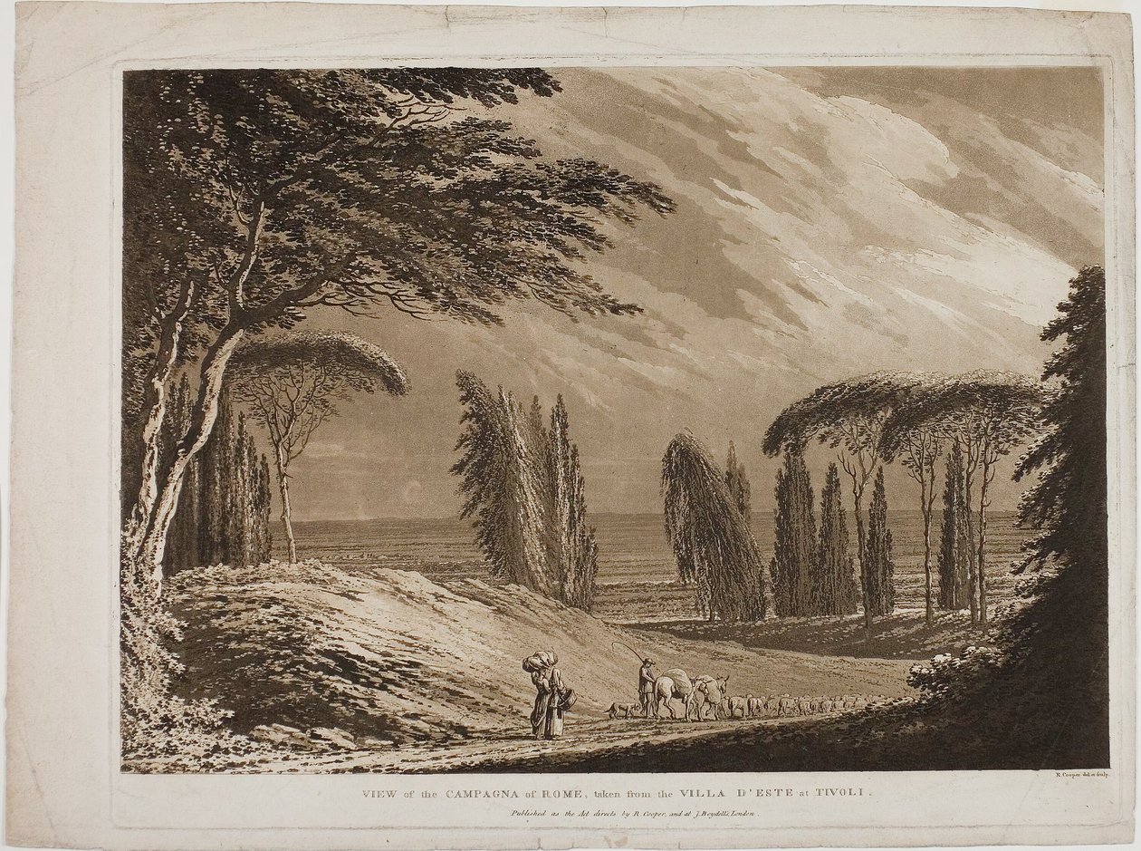 Vista della Campagna di Roma da Richard Cooper II