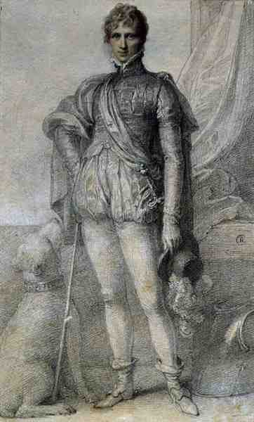 Charles, 4º Conte di Harrington da Richard Cosway