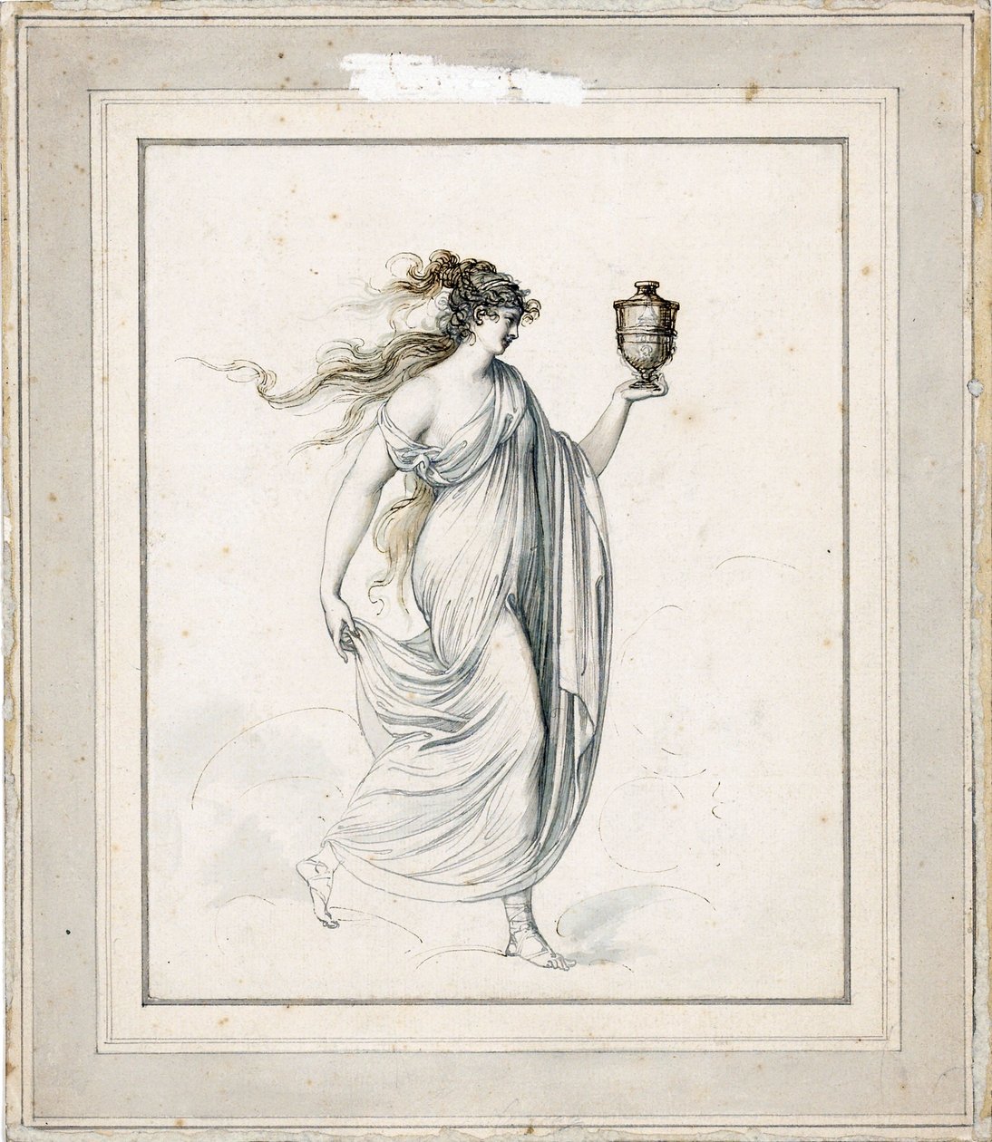 Ritratto di Lady Emma Hamilton da Richard Cosway