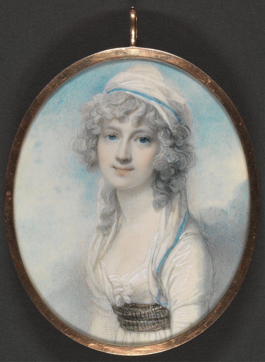 Ritratto di una giovane donna da Richard Cosway