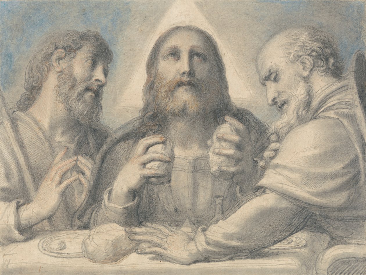 Cena a Emmaus da Richard Cosway