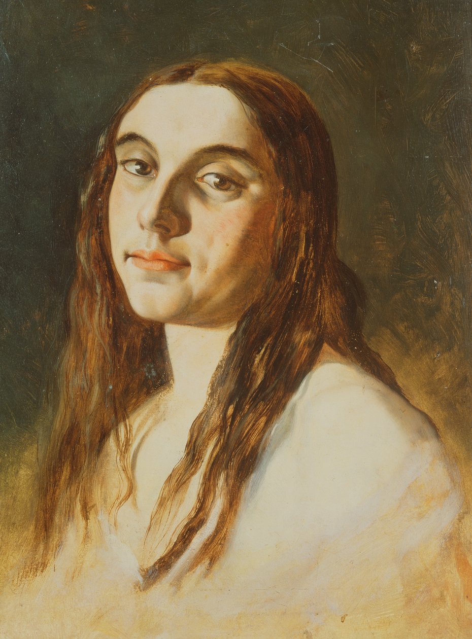 Ritratto di una donna pazza da Richard Dadd