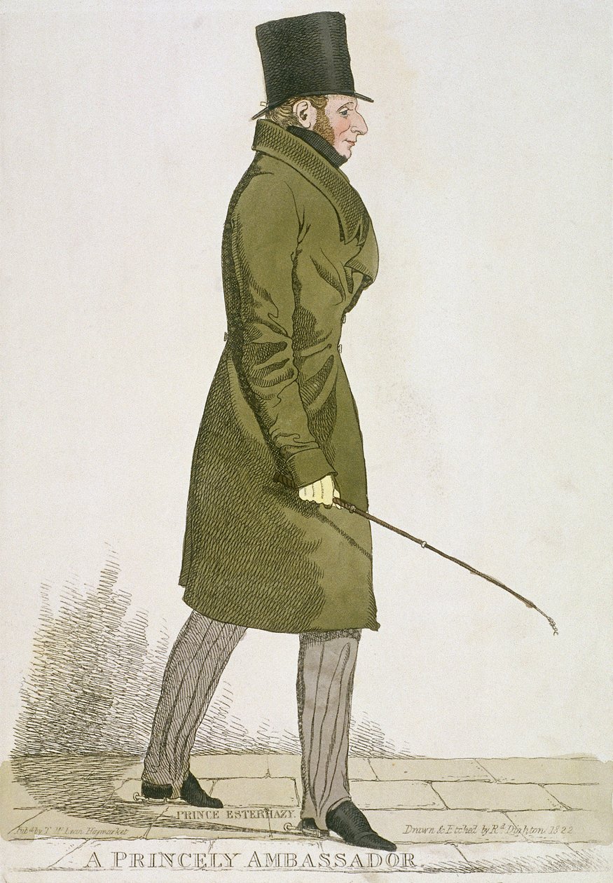 Un ambasciatore principesco, 1822 da Richard Dighton