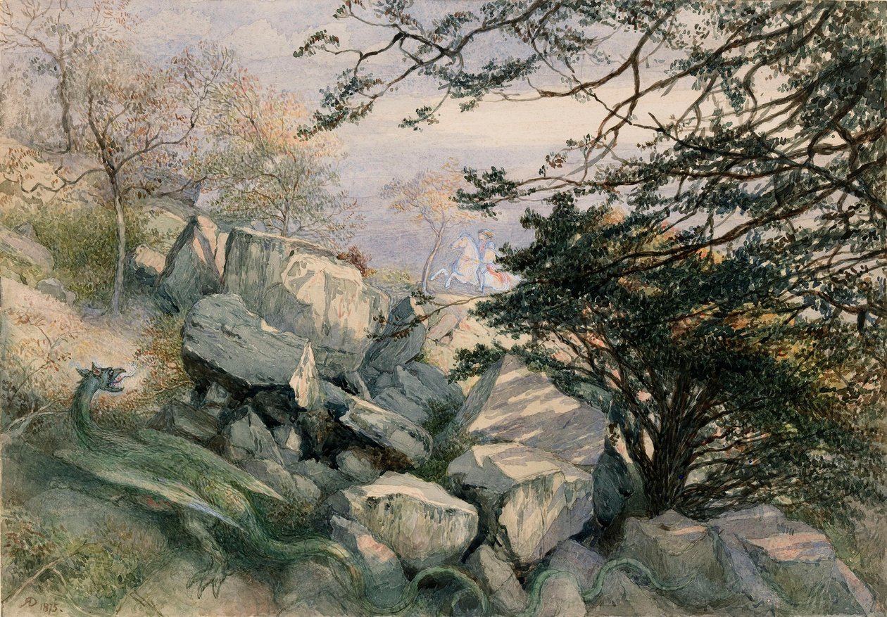 Il drago di Wantley da Richard Doyle