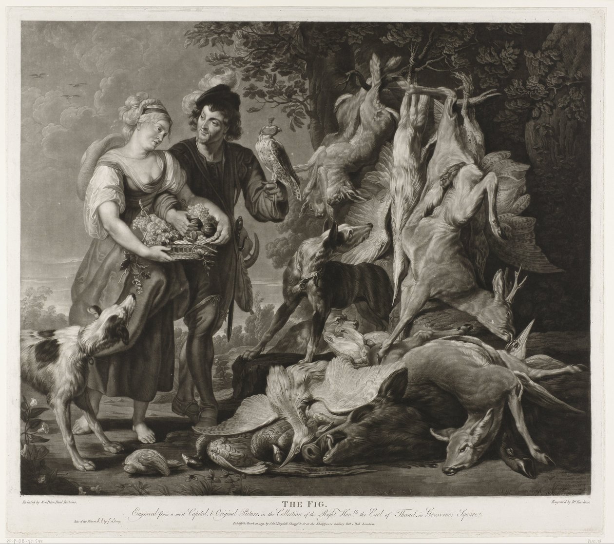 Ritratto di Peter Paul Rubens e sua moglie da Richard Earlom