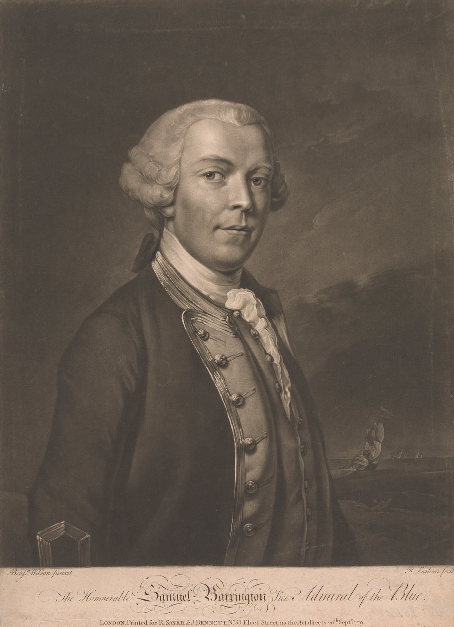 Samuel Barrington da Richard Earlom