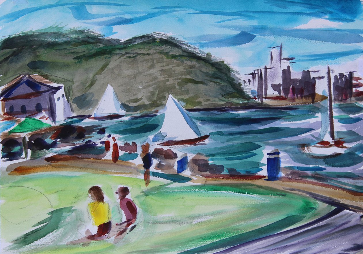 Baia, Tiburon, 2020 da Richard Fox