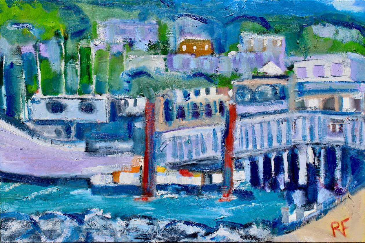 Passerella e Barca, Tiburon da Richard Fox