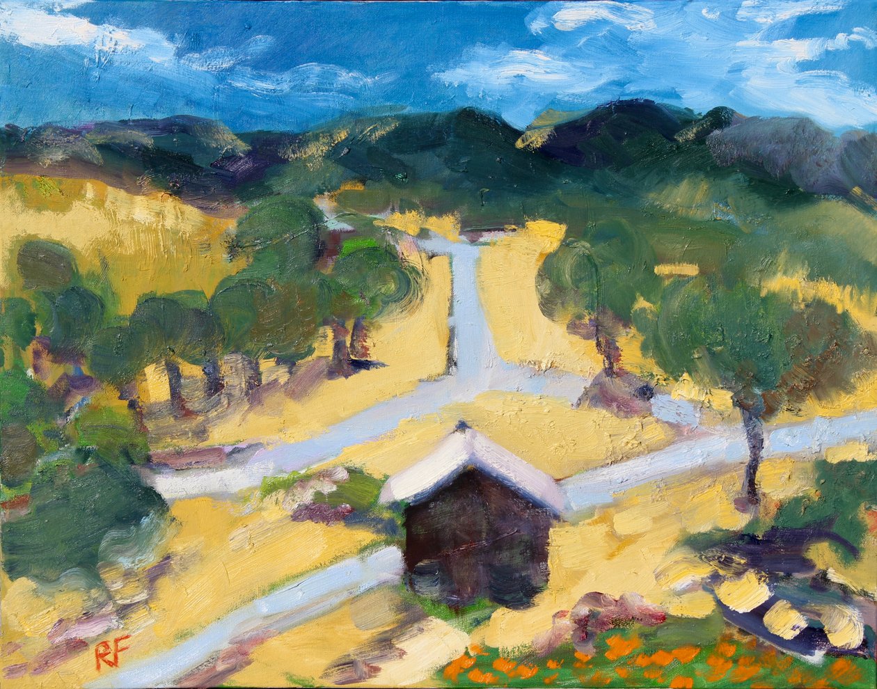 Strade Intersecanti, Atlas Peak, 2019 da Richard Fox