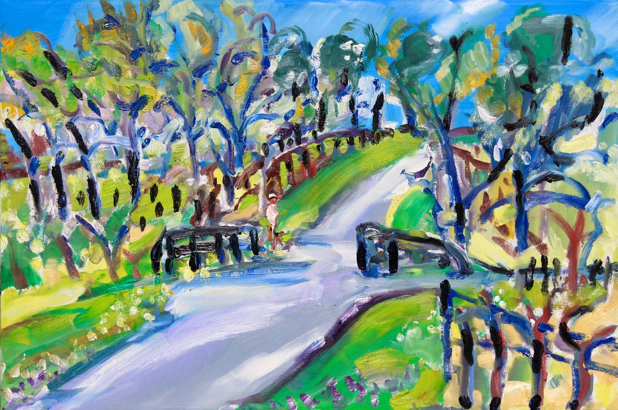 Camminando sulla strada, 2021 da Richard Fox